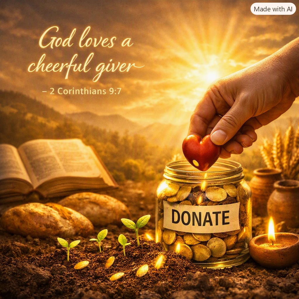 Give with a joyful heart
